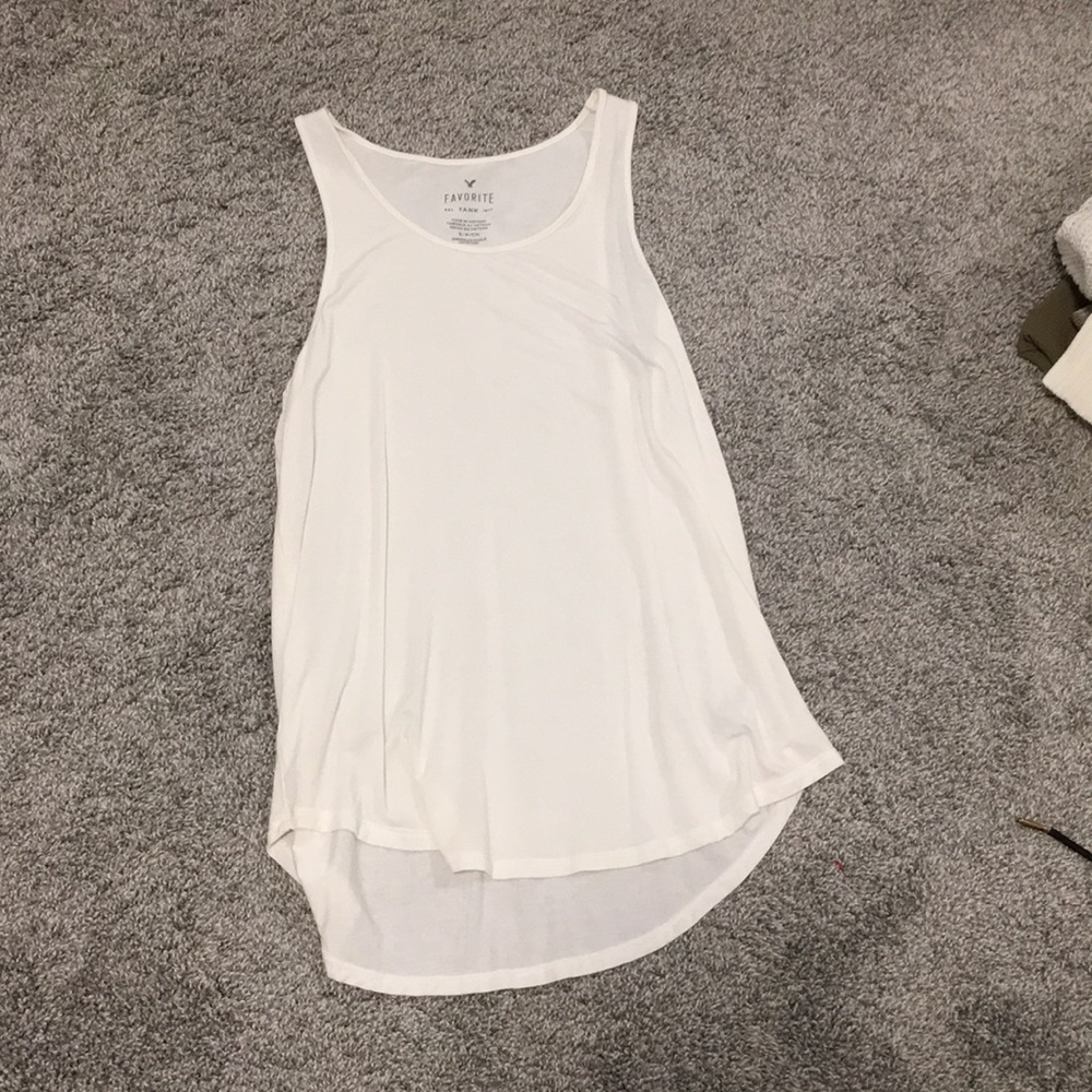 White tank top